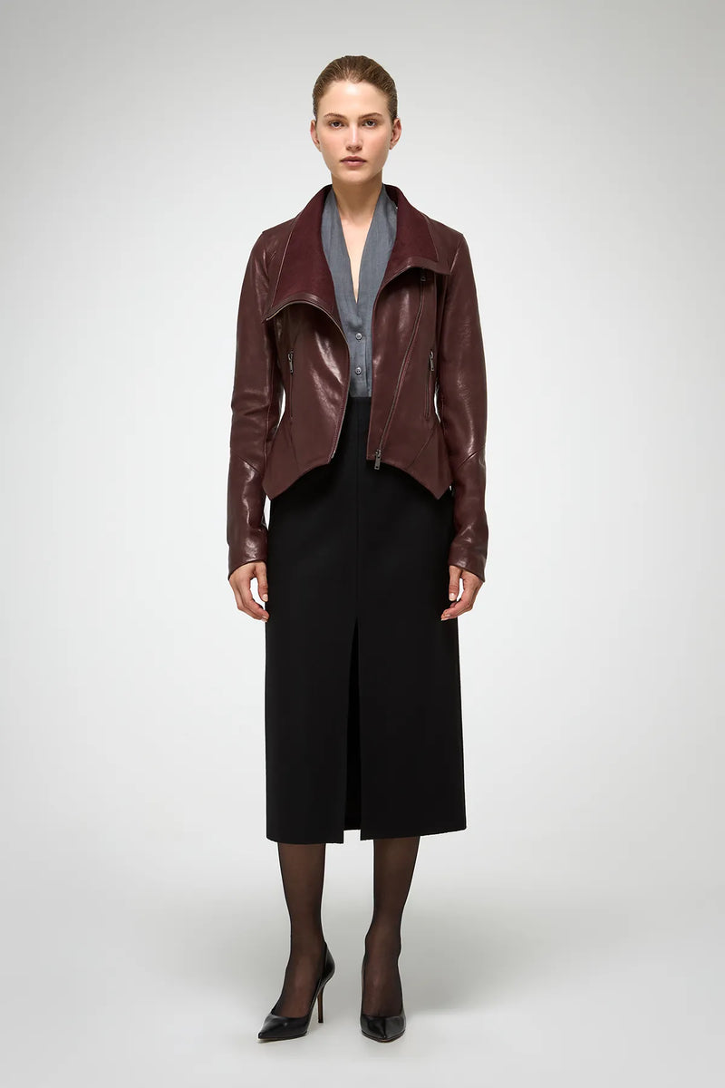 VSP - Sigrid - Cherry Leather Jacket