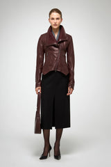 VSP - Sigrid - Cherry Leather Jacket
