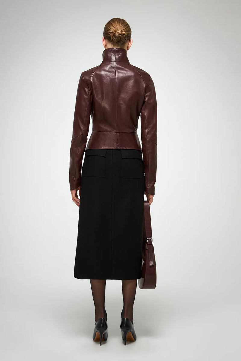 VSP - Sigrid - Cherry Leather Jacket