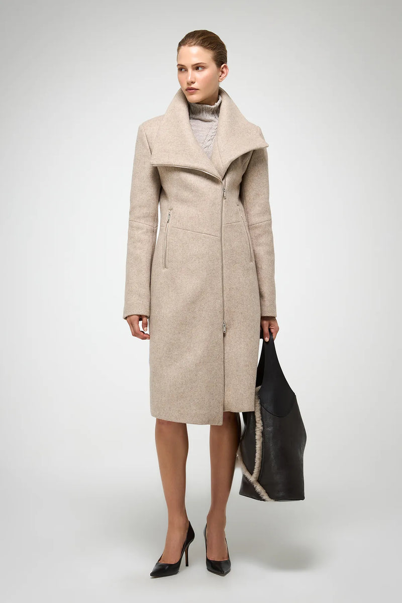 VSP - Vilma - Latte Wool Coat