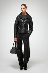 VSP - Julitte - Black Leather Jacket