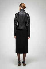 VSP - Edna - Dark Brown Leather Jacket