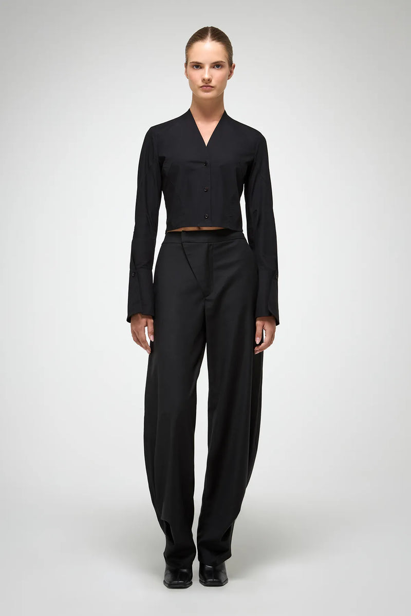 VSP - Candis - Black Cotton Shirt