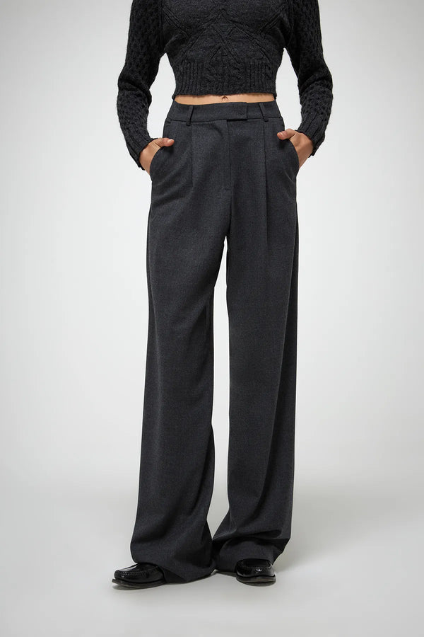 VSP - Jody - Anthracite Wool Pants