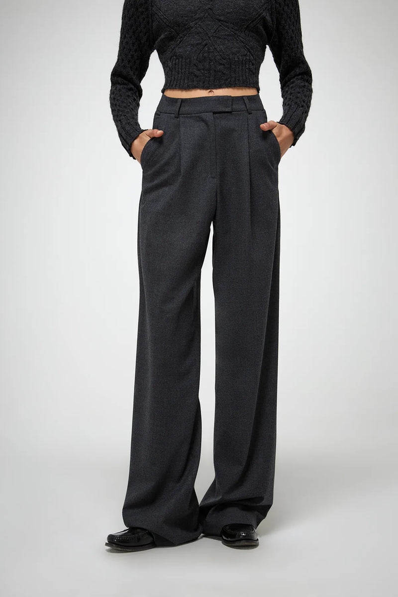 VSP - Jody - Anthracite Wool Pants