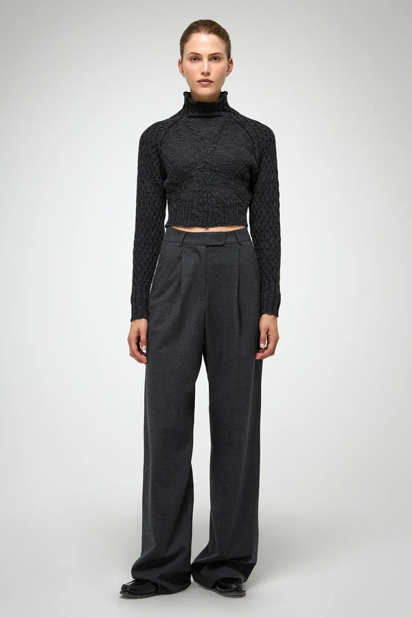 VSP - Jody - Anthracite Wool Pants