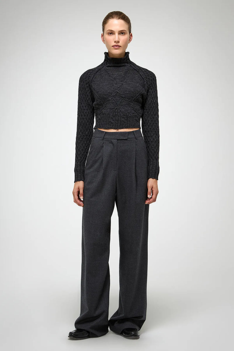 VSP - Jody - Anthracite Wool Pants