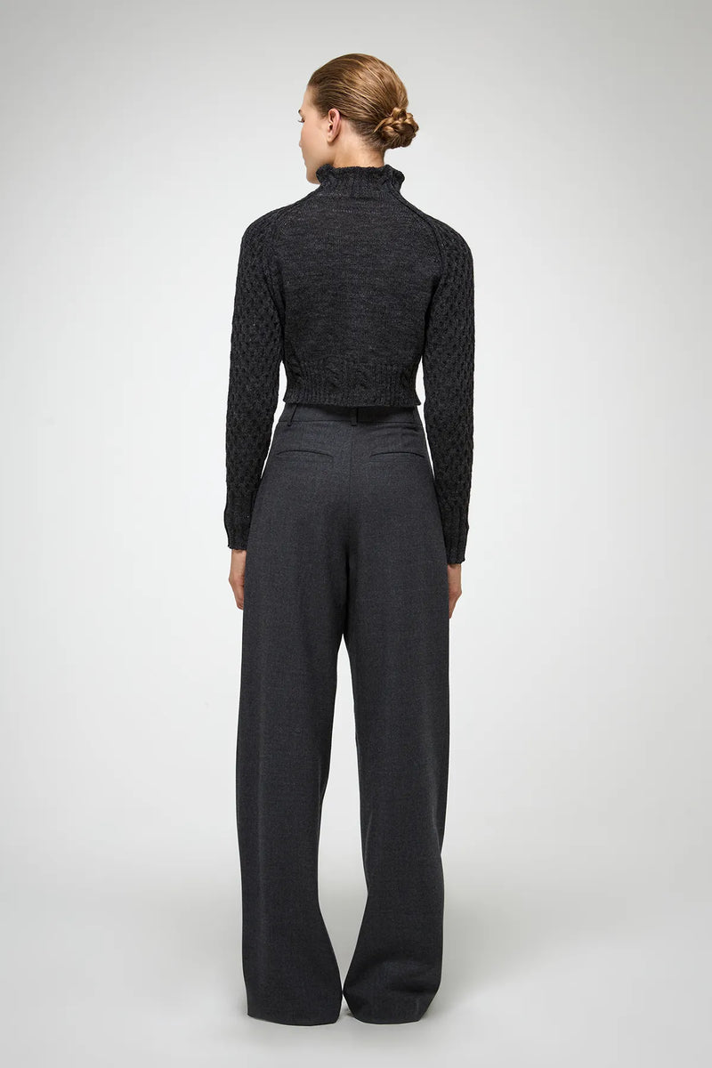 VSP - Jody - Anthracite Wool Pants