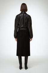 VSP - Silvia - Black Leather Jacket