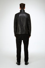 Riccardo - Black Leather Jacket