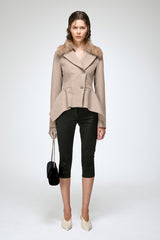 Beatrix - Camel Wool Jacket