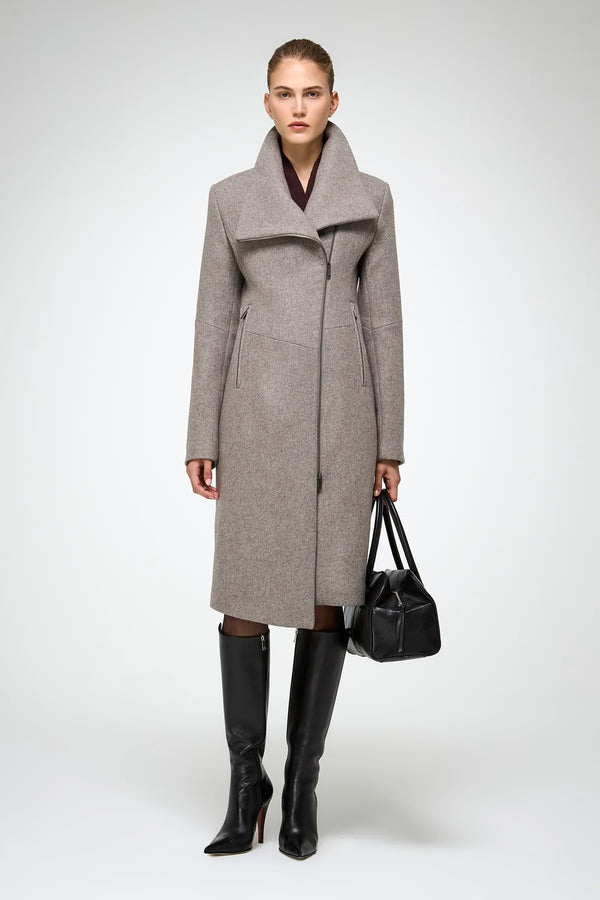 VSP - Vilma - Grey Wool Coat