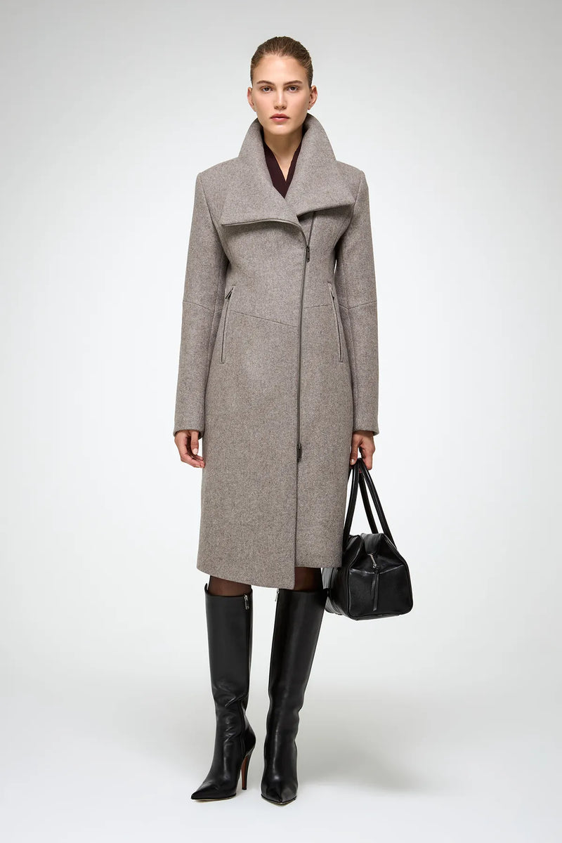 VSP - Vilma - Grey Wool Coat