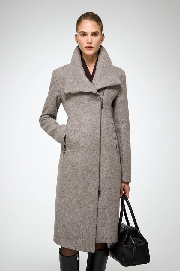 VSP - Vilma - Grey Wool Coat