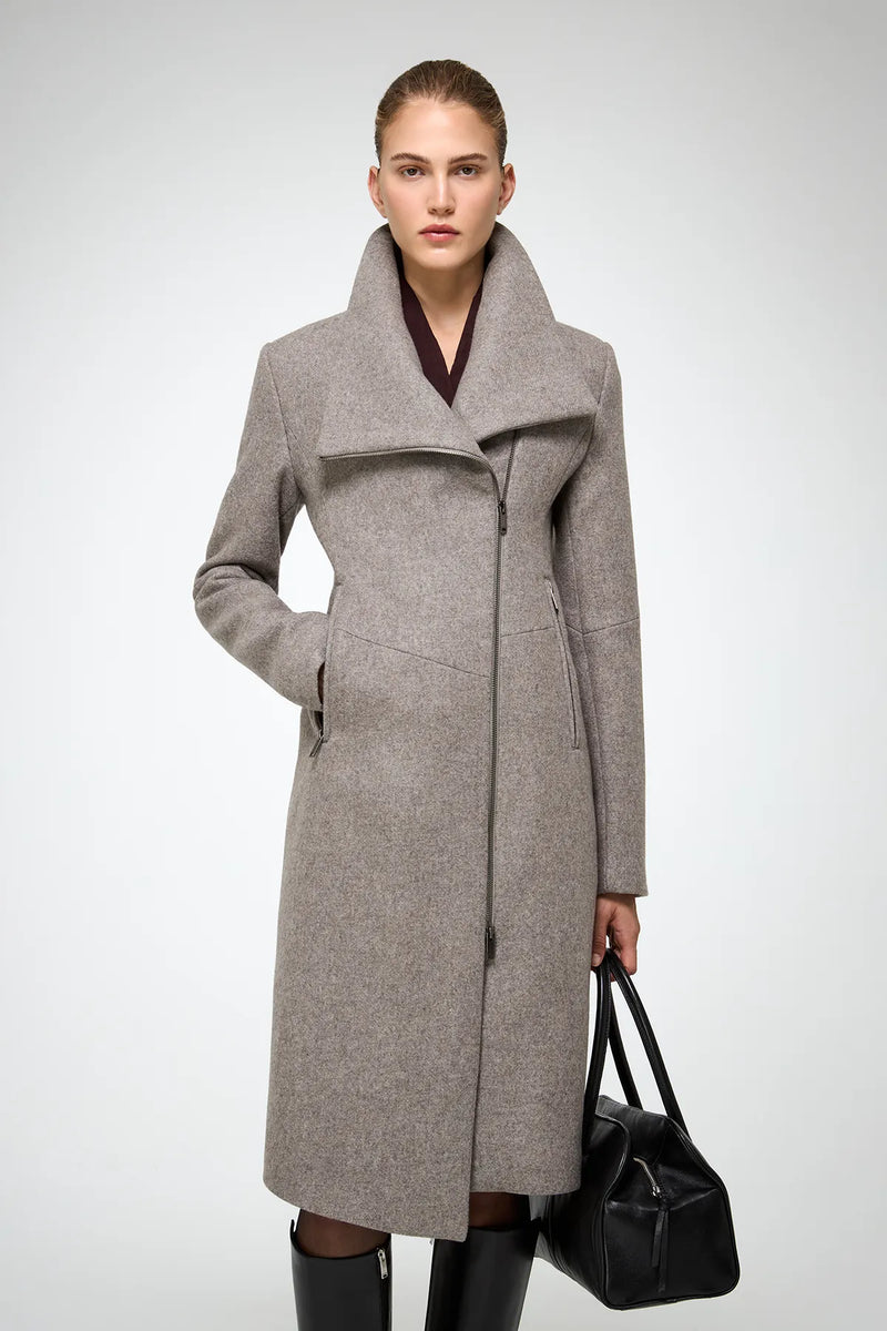 VSP - Vilma - Grey Wool Coat