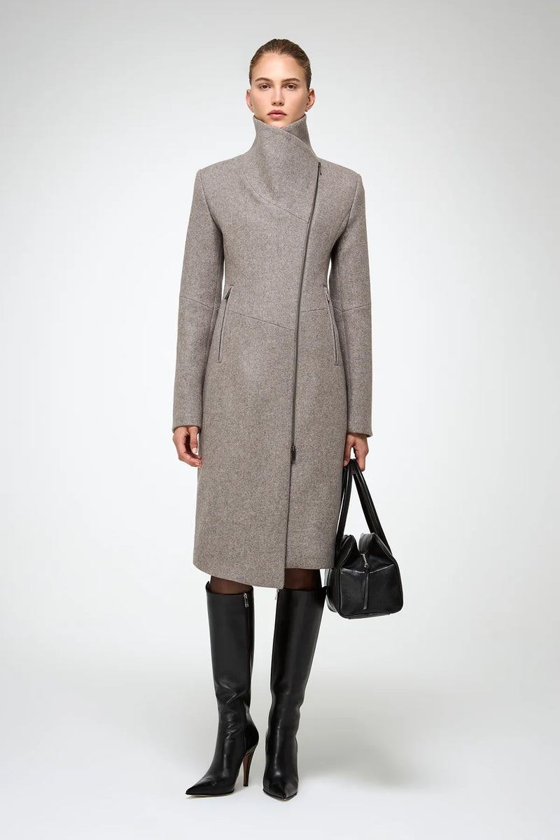 VSP - Vilma - Grey Wool Coat