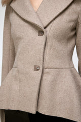 Beatrix - Camel Wool Jacket