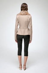 Beatrix - Camel Wool Jacket