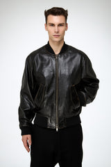 VSP - Antonio - Black Leather Jacket
