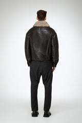 John - Anthracite Shearling Jacket