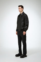 Niccolo - Black Leather Jacket