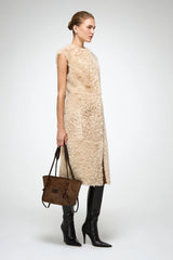 VSP - Mirella - Light Brown Shearling Vest