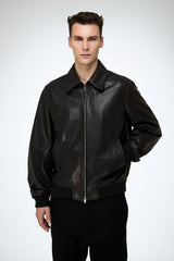 Niccolo - Black Leather Jacket