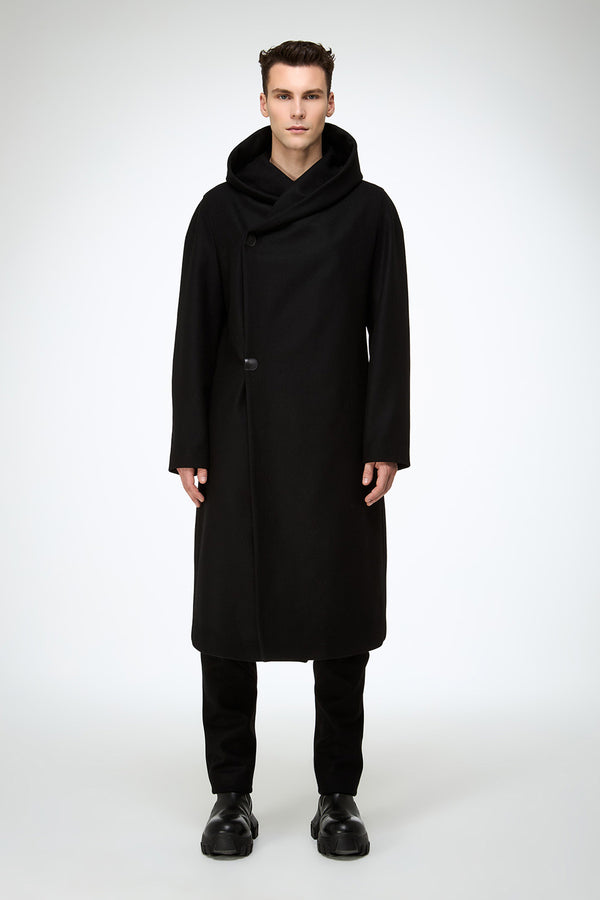 Noah - Black Wool Coat
