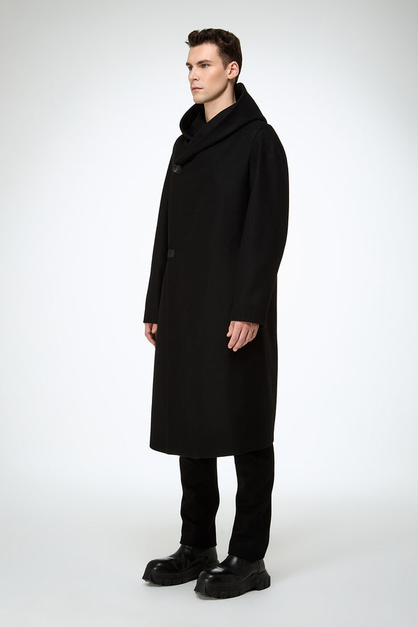 Noah - Black Wool Coat