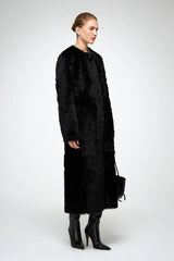 VSP - Inesse - Black Shearling Coat