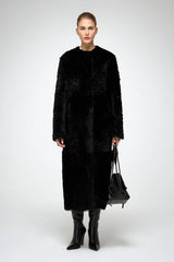 VSP - Inesse - Black Shearling Coat