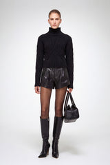 Becky - Black Knitwear