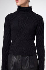 Becky - Black Knitwear