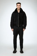 John - Black Shearling Jacket