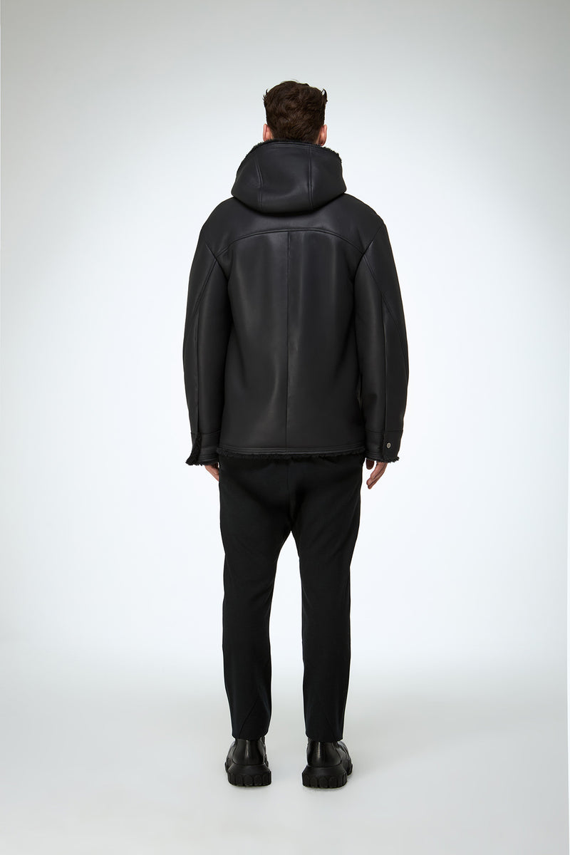 Oscar - Anthracite Shearling Jacket