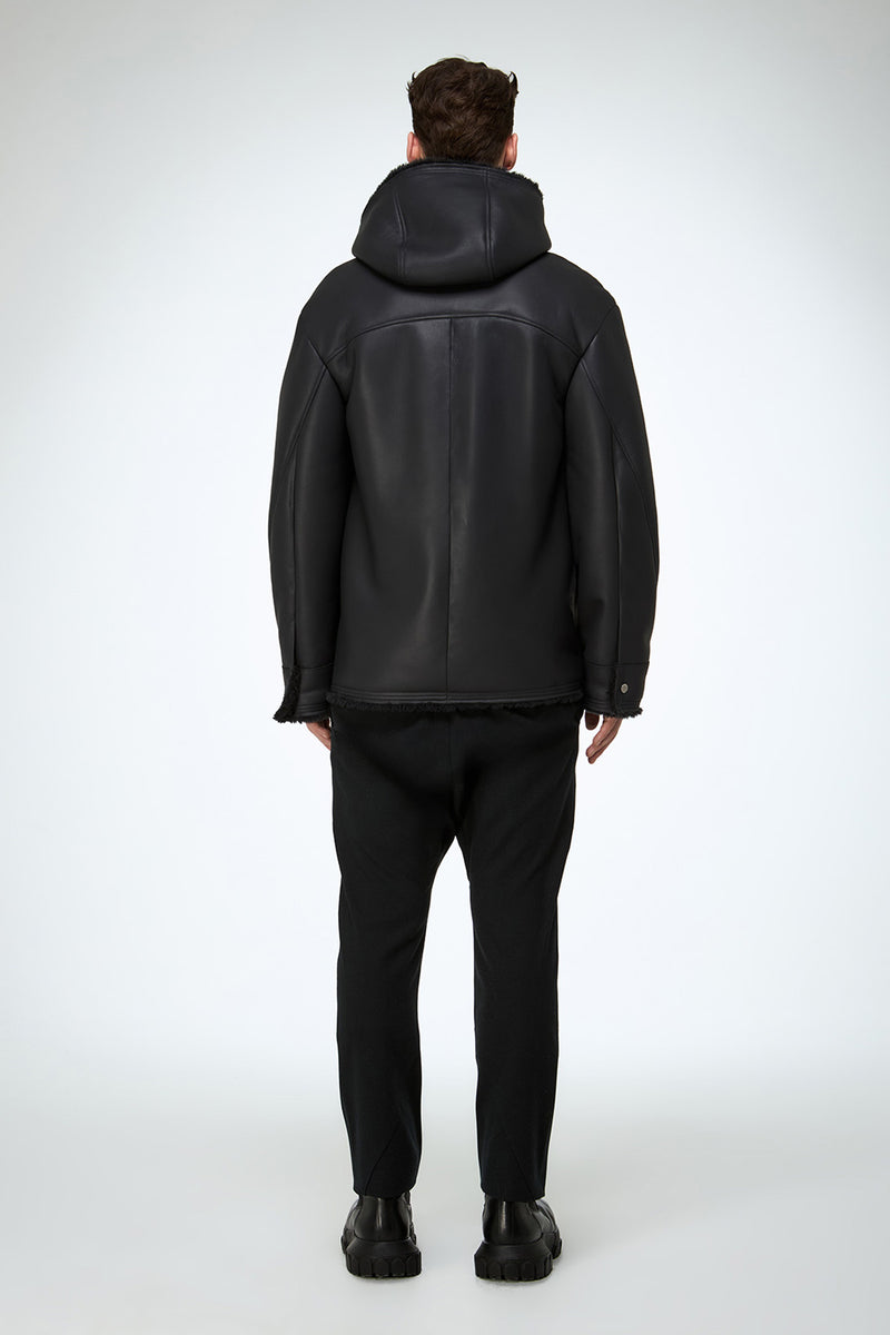 Oscar - Anthracite Shearling Jacket