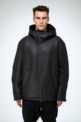 Oscar - Anthracite Shearling Jacket