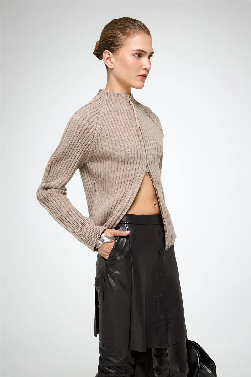 VSP - Dulcie - Stone Knitwear