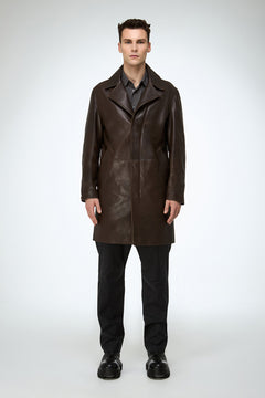 VSP - Tony - Brown Leather Coat