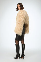 VSP - Deborah - Beige Shearling Jacket