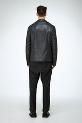 Riccardo - Anthracite Leather Jacket
