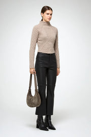 即日発送可Becky knit set tops V S P - Becky - Stone Knitwear