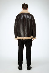 VSP - Rico - Brown Shearling Coat