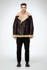 VSP - Rico - Brown Shearling Coat