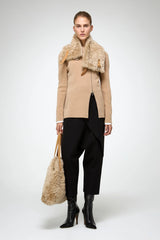 VSP - Jacotte - Brown Leather Neckwarmer