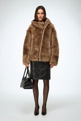 VSP - Linda - Sand Shearling Jacket