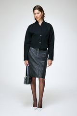Chloe - Black Wool Jacket