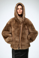 VSP - Linda - Sand Shearling Jacket