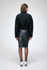 Chloe - Black Wool Jacket