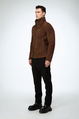 VSP - Bastien - Dark Brown Shearling Jacket